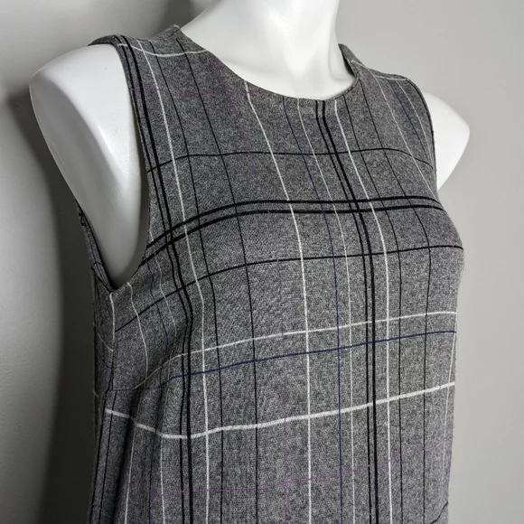 J Jill Ponte grey knit dress S - Picture 4 of 10